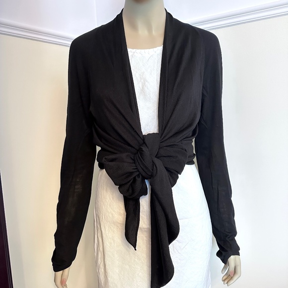 NOUGAT London silk/wool scarfigan - Picture 2 of 11